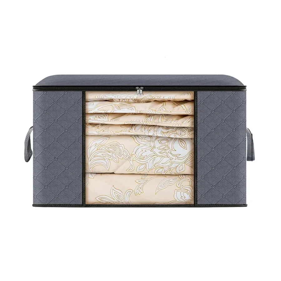 Quilt Storage Bag for Organizing Bedding and Clothing - Image 6