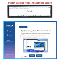 Alternative view of IPS USB Type-C Secondary Monitor with Smart Features for Enhanced Productivity