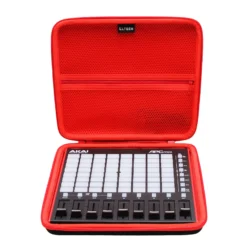 LTGEM Hard Case for AKAI Professional APC Mini MK2 MIDI Pad Controller - Waterproof Protective Storage Bag