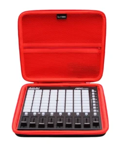 LTGEM EVA Hard Case for AKAI Professional APC Mini MK2 MIDI Pad Controller Waterproof Protective Carrying Storage Bag(only case)