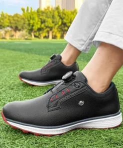 Alternative view of New Golf Shoes Lightweight Men Golf Shoes Male Size 39-49 Golfers Waterproof Footwears