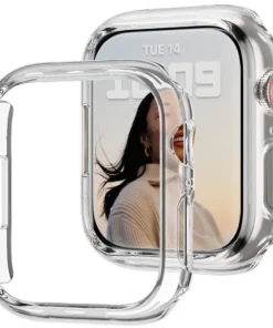 Cover for Apple Watch Case 45mm 41mm 44mm 40mm 42mm 38mm 46 49 mm Accessories PC Protector bumper iWatch Series 8 7 SE 6 5 4 3 9