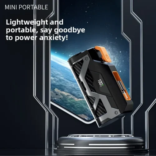 Mecha Capsule 5000mAh Mini Power Bank - Compact Fast Charging Gift