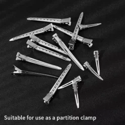 Professional Hair Clips with No Bend Design for Ladies Salon Use and Hair Styling