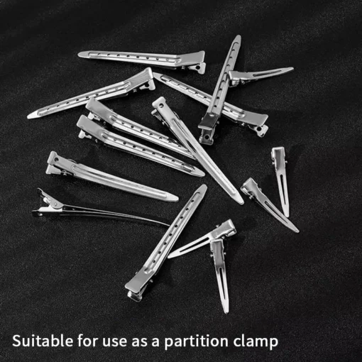Professional Hair Clips with No Bend Design for Ladies Salon Use and Hair Styling - Image 7
