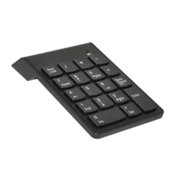 Wired 18 Keys Number Keypad with USB 2.4G Connectivity for iMac/MacBook Air/Pro and PC Laptops