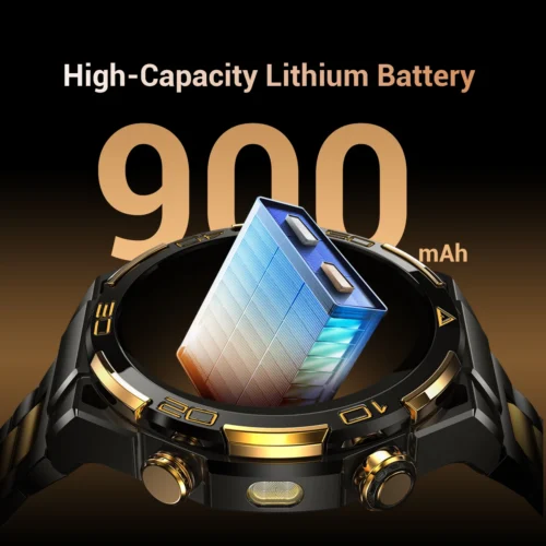 Alternative view of Blackview W90 Pro Smart Watch - 1.43" HD AMOLED, Bluetooth, Waterproof, 20-Day Battery Life