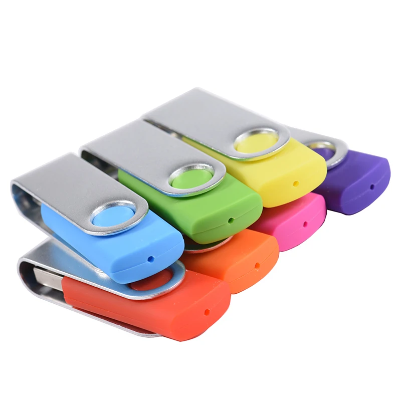 JASTER 128GB Rotating Colorful USB 2.0 Flash Drive - Image 6