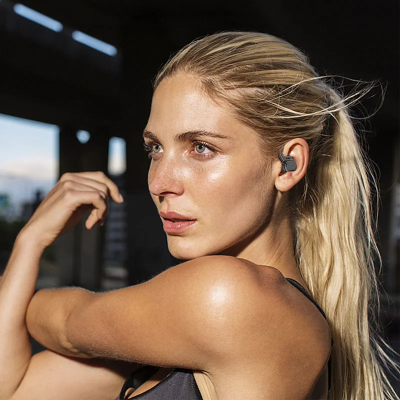 Sports Wireless Earphones with Earhooks for Running - Bluetooth In-Ear Headphones - Image 4