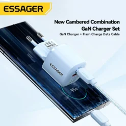 Alternative view of Essager 20W GaN USB-C Fast Charger with Power Delivery for iPhone and iPad