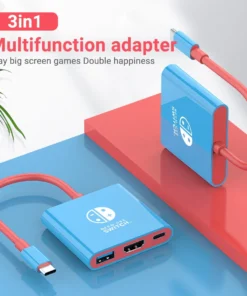 Alternative view of Portable Docking Station TYPE C Hub with HDMI USB 3 0 Perfect for Travel Gaming Compact Design Easy Setup