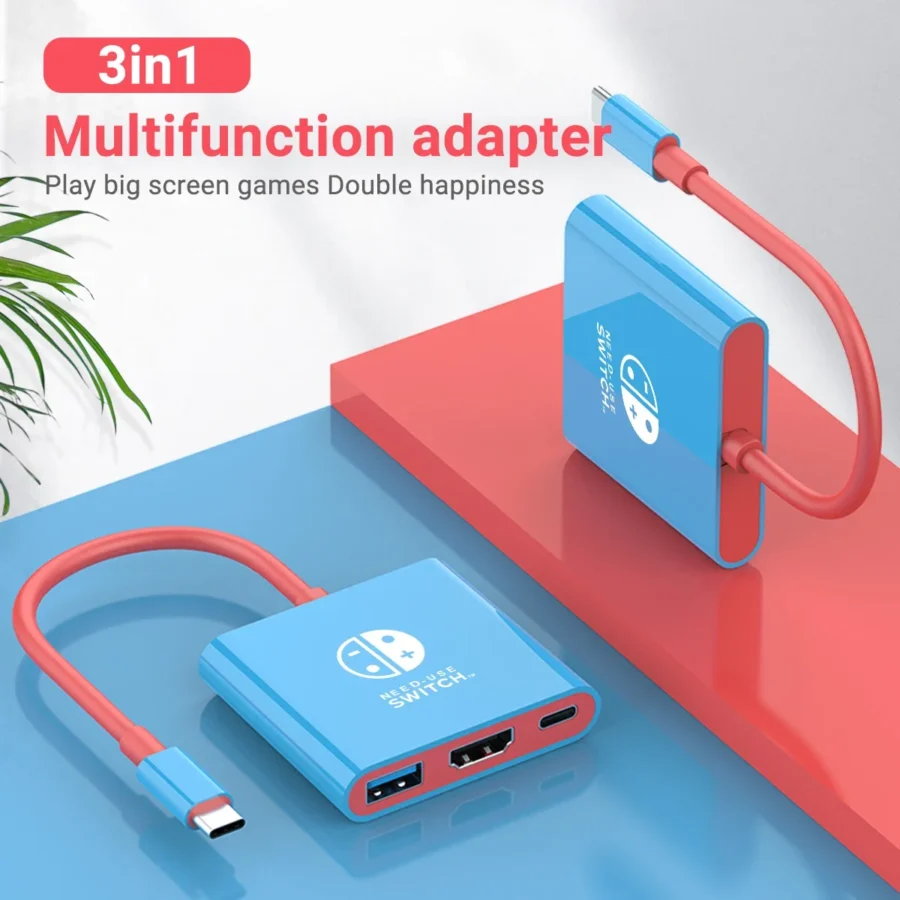 Portable Docking Station TYPE C Hub with HDMI USB 3 0 Perfect for Travel Gaming Compact Design Easy Setup - Image 2