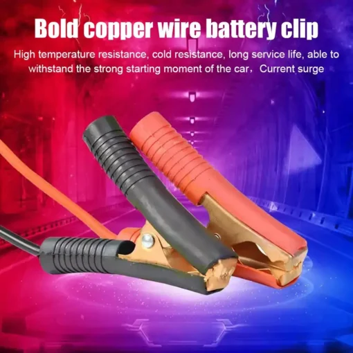 Portable Car Battery Jump Starter with Lithium Technology for Emergency Vehicle Starts - Image 5