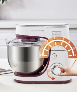 Alternative view of Sunran 220V Stand Mixer - Automatic Dough Kneader for Commercial Kitchens