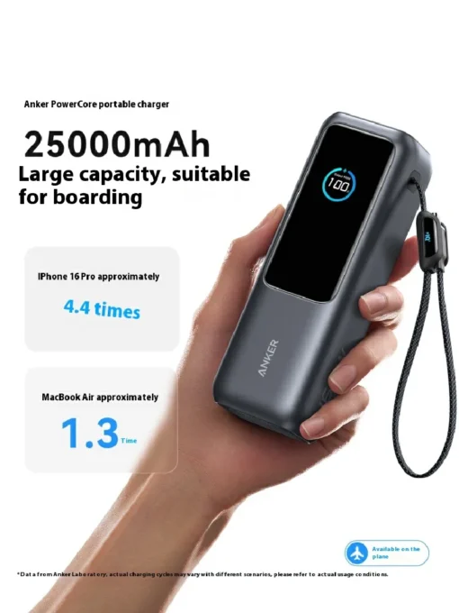 Anker 20,000mAh Power Bank with 165W Fast Charging for Air Travel - Image 2