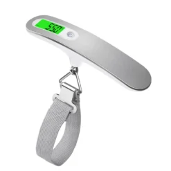 LCD Digital Luggage Scale with 50kg Capacity and 10g Accuracy for Travel Bags and Suitcases