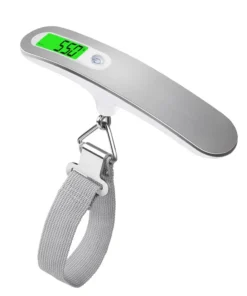 LCD Digital Luggage Scale 50kg X 10g Portable Electronic Scale Weight Balance Suitcase Travel Bag Hanging Steelyard Hook Scale