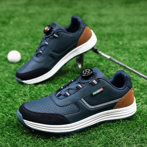 Golf Shoes with Anti-slip Design for Outdoor Use, Ideal for Men and Women in Hiking and Mountain Climbing - Image 5