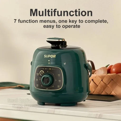 Electric Pressure Cooker with Automatic Stewing Function for Small Households, 1.8L Capacity - Image 3
