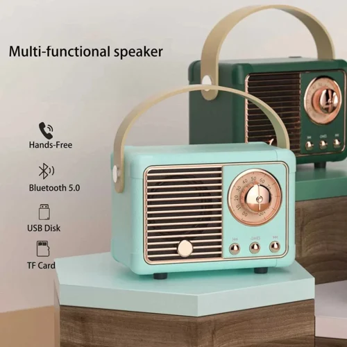 Alternative view of Portable Bluetooth Speaker with Subwoofer - Wireless Sound Box for Hands-Free Use
