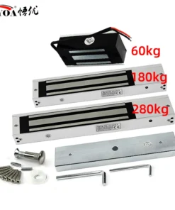 5YOA Magnetic Lock for Electronic Doors - Electromagnetic Gate Opener with Strong Suction Force