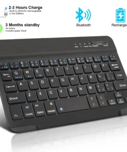 Bluetooth Wireless Keyboard Mini Keyboard For Laptop Tablet Phone Ipad Rechargeable Gaming Keyboard For Android iOS Windows