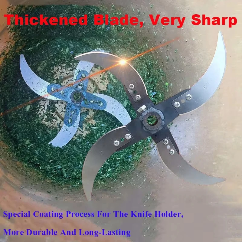 Chopper Blade for Chickens, Ducks, Geese, and Pigs – Fruit and Vegetable Cutting Machine, Grass Shredder - Image 3