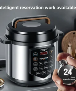 Alternative view of Heavy Duty 13L Electric Pressure Cooker with Auto Keep Warm Function