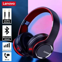 Bluetooth Over-ear Headphones with Noise Cancellation and Hi-Fi Stereo Sound for Music and Gaming