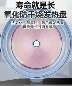 Alternative view of Large Capacity 10L Electric Rice Cooker - Non-Stick, Ideal for Canteens and Restaurants, Serves 15-30 People