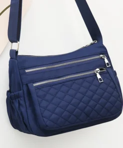 Yogodlns Women Nylon Shoulder Bag Waterproof Multi-pocket Zipper Bag Ladies Travel Messenger Bag For Designer Bolsa Feminina