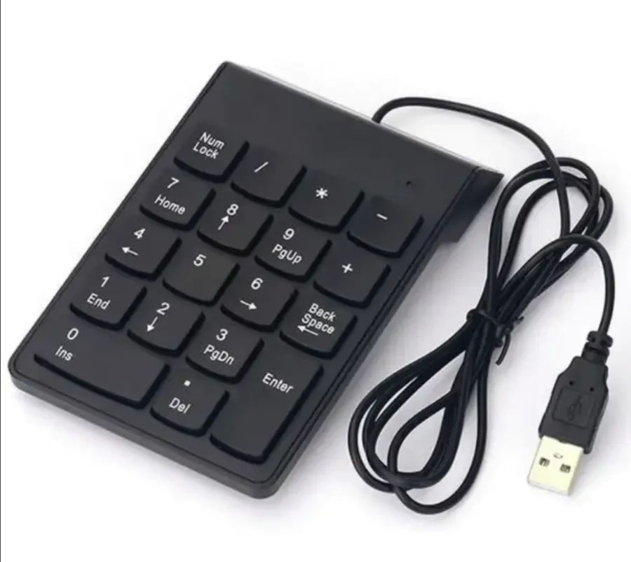 18 Keys wired Number Keypad And USB 2.4G Mini Number Keypad Digital Keyboard For IMac/MacBook Air/Pro Laptop PC Notebook Desktop - Image 5