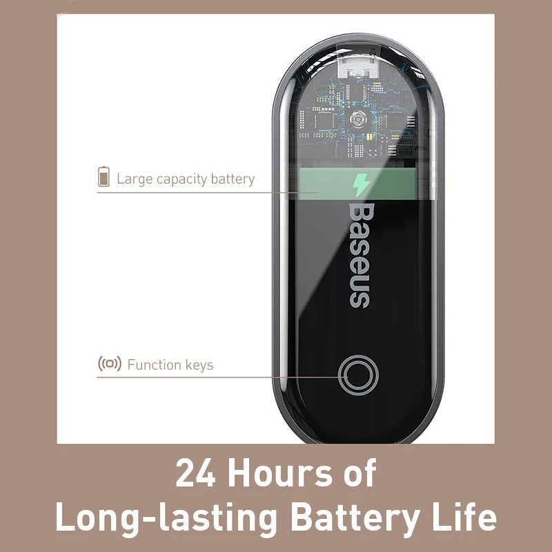 Baseus LED Clip Table Lamp Stepless Dimmable Wireless Desk Lamp Touch USB Rechargeable Reading Light LED Night Light Laptop Lamp - Image 5