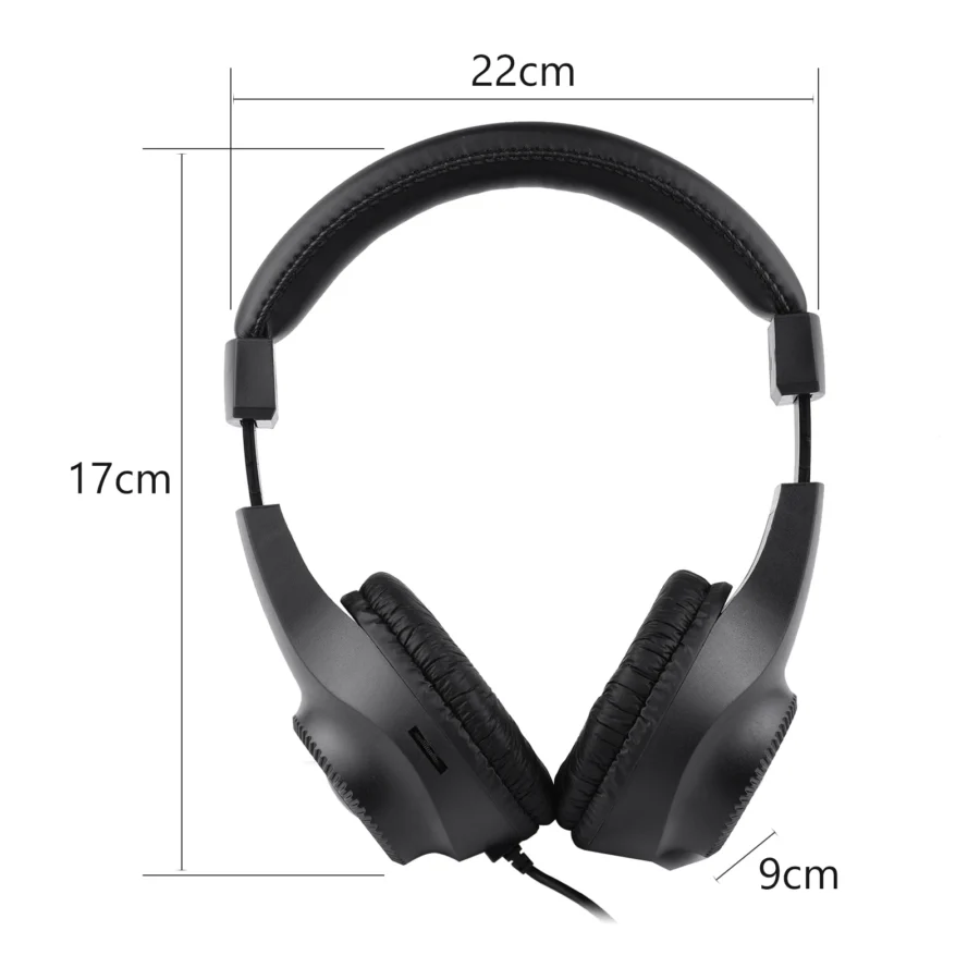 Wired Over-Ear Stereo Monitor Headphones with 50mm Drivers for Guitar and Audio Equipment - Image 4