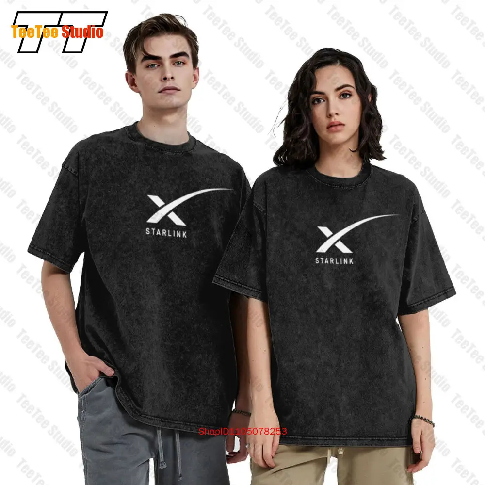 Starlink Spacex Starlink Satellite Short Sleeve Tee Oversized T-Shirt 160M