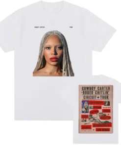 Beyoncé COWBOY CARTER TOUR T-shirt Summer Women Tshirts Short Sleeve O-neck Loose Tee-shirt Clothing Y2k Clothes Ladies Clothes