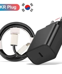 20W Fast Charging USB-C Charger for iPhone and Android Phones