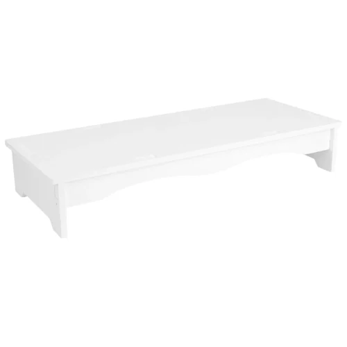 Alternative view of Computer Heightened Shelf Monitor Bracket Keyboard Stand Riser Desk Screen Plastic Desktop Base Computer Screen Shelf