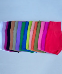 Women's High Waist Outdoor Jogging Leggings - Breathable Yoga and Fitness Shorts