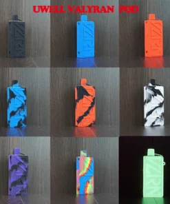 1PC Texture Case For Uwell Valyrian SE Skin Silicone Cover Protective Rubber Sleeve Shield Wrap Skin Soft Shell