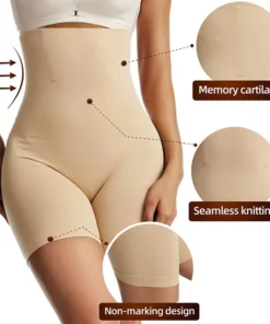 Alternative view of Shapewear Butt Lifter Seamless Women High Waist Slimming Panty Tummy Control Knickers Pant Briefs Ladies Body Shaper