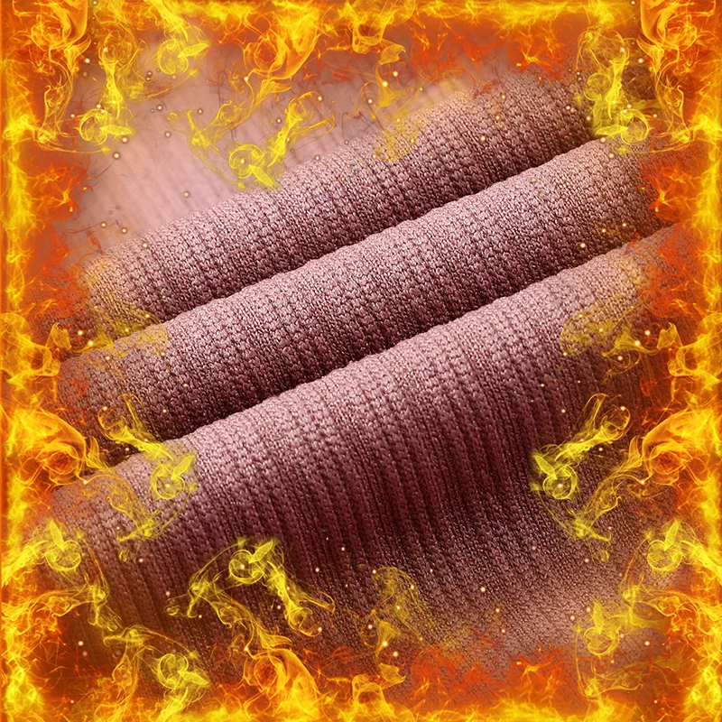 1 Set Warm Thermal Underwear Sexy Ladies Intimates Long Johns Women Shaped Sets Female Middle Collar Thermal Shaping Clothes - Image 6