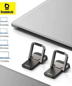 Baseus Portable Laptop Kickstand - Aluminum Support for MacBook and Xiaomi Notebook