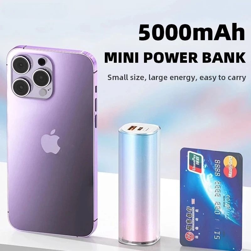 5000mAh Portable Power Bank with PD 20W Fast Charging for iPhone, Samsung, Xiaomi - Image 3