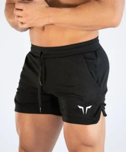 Alternative view of Summer Men's Fitness Shorts Gym Shorts Gyms Short Pants Run Hiking Sportswear Running Shorts Men Sports Jogging