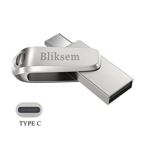 Bliksem Type-C USB Flash Drive - 32GB, 64GB, 128GB, High Speed