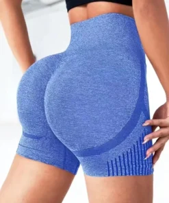 High Waisted Women's Yoga Shorts - Fitness Gym Running Shorts