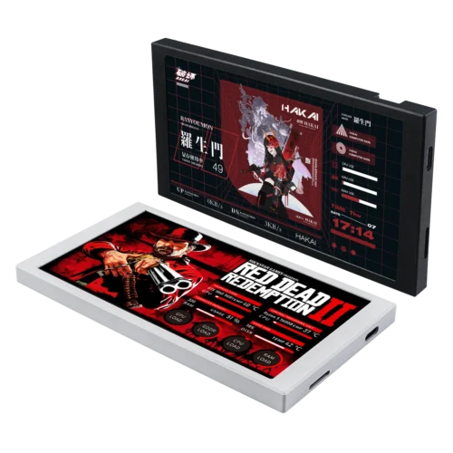 Alternative view of TURZX 5.2" IPS USB-C Computer Monitor - 1280x720 Extended Screen for Windows 10/11