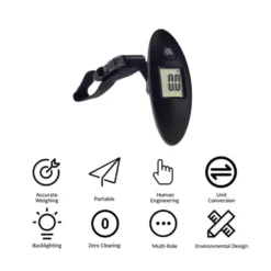 Alternative view of Portable Luggage Scale High Precision 40kg Capacity with LCD Display for Travelers