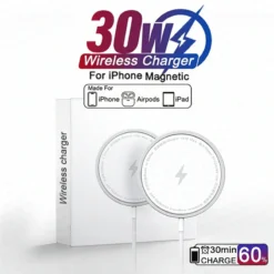 Apple MagSafe Wireless Charger for Fast Charging iPhone 12 to 17 Pro Max Plus